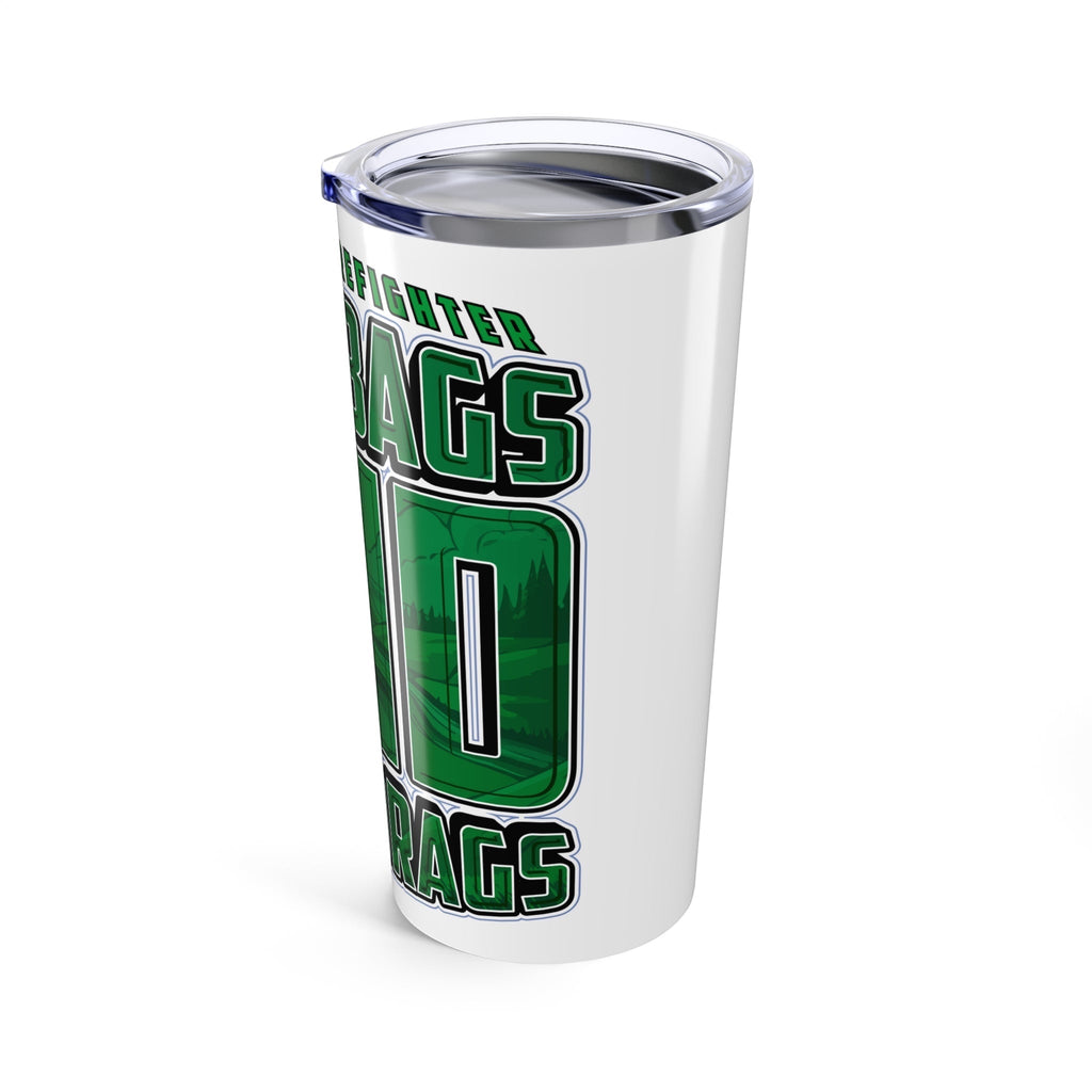 Golf Bags & Body Drags Tumbler (20oz) - Flip Flop Firefighter