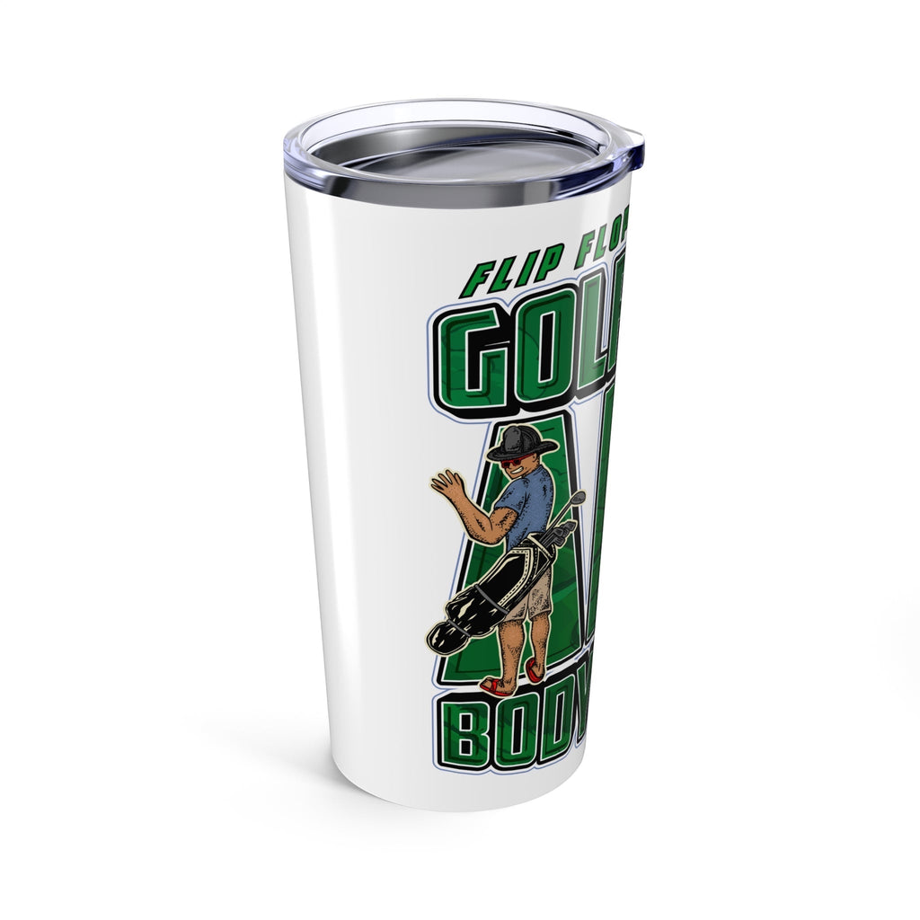 Golf Bags & Body Drags Tumbler (20oz) - Flip Flop Firefighter