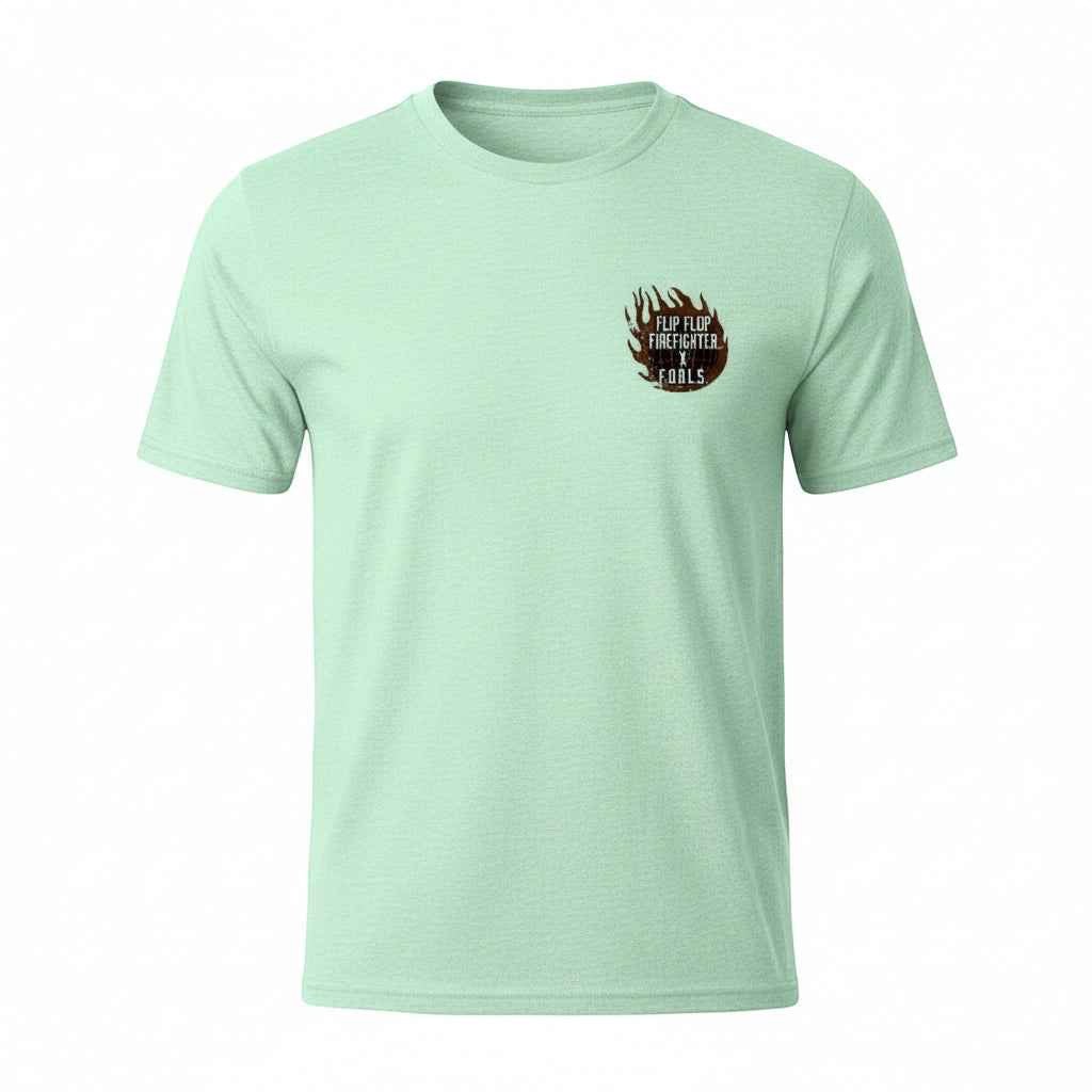 Flip Flop Foolin Short Sleeve T-Shirt - Flip Flop Firefighter