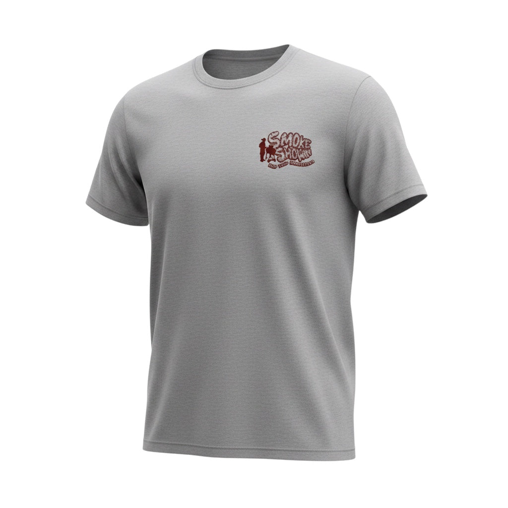 Smoke Showin Graphic Crewneck T-Shirt - Flip Flop Firefighter