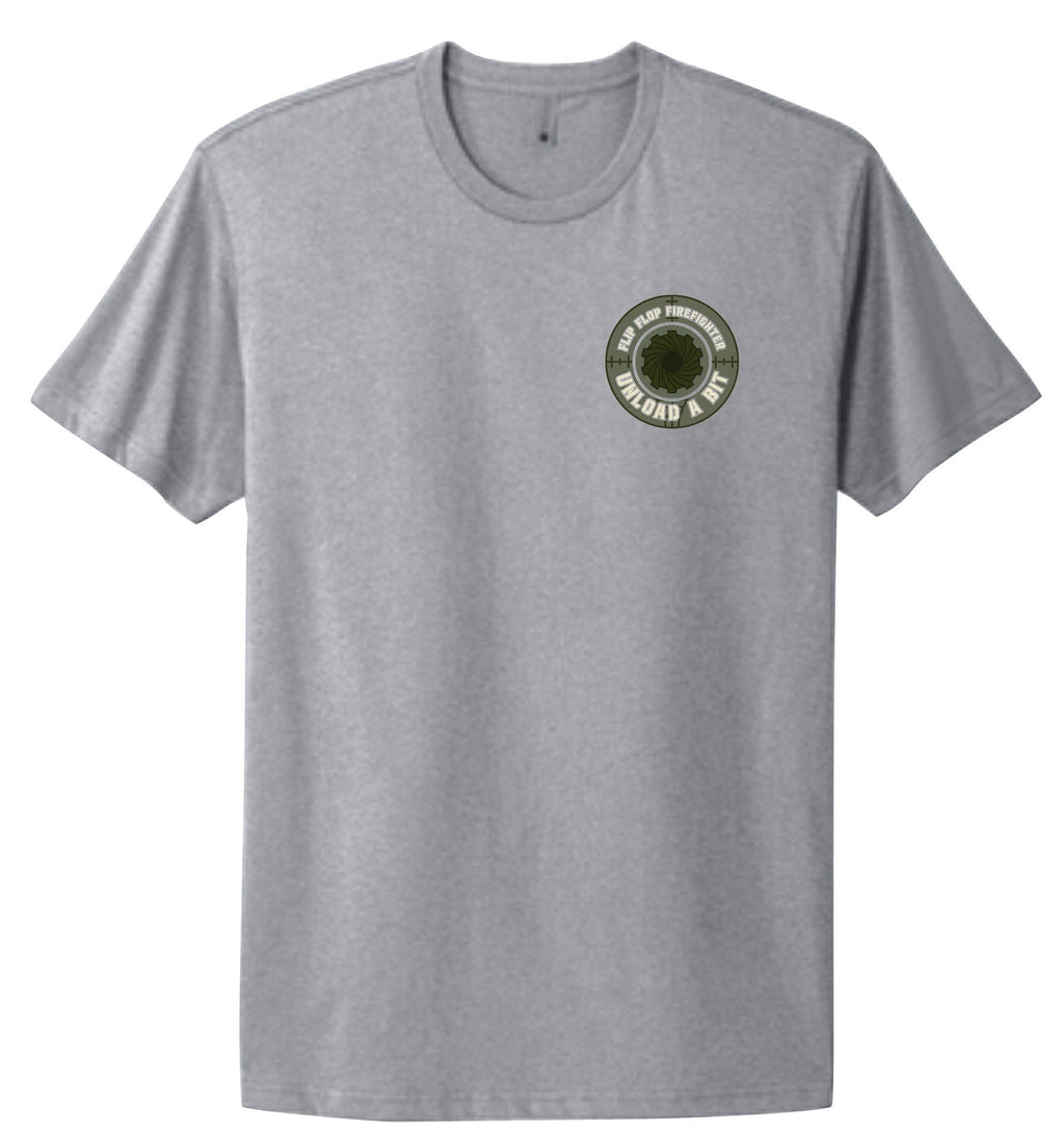 Unload A Bit Graphic T-Shirt - Flip Flop Firefighter