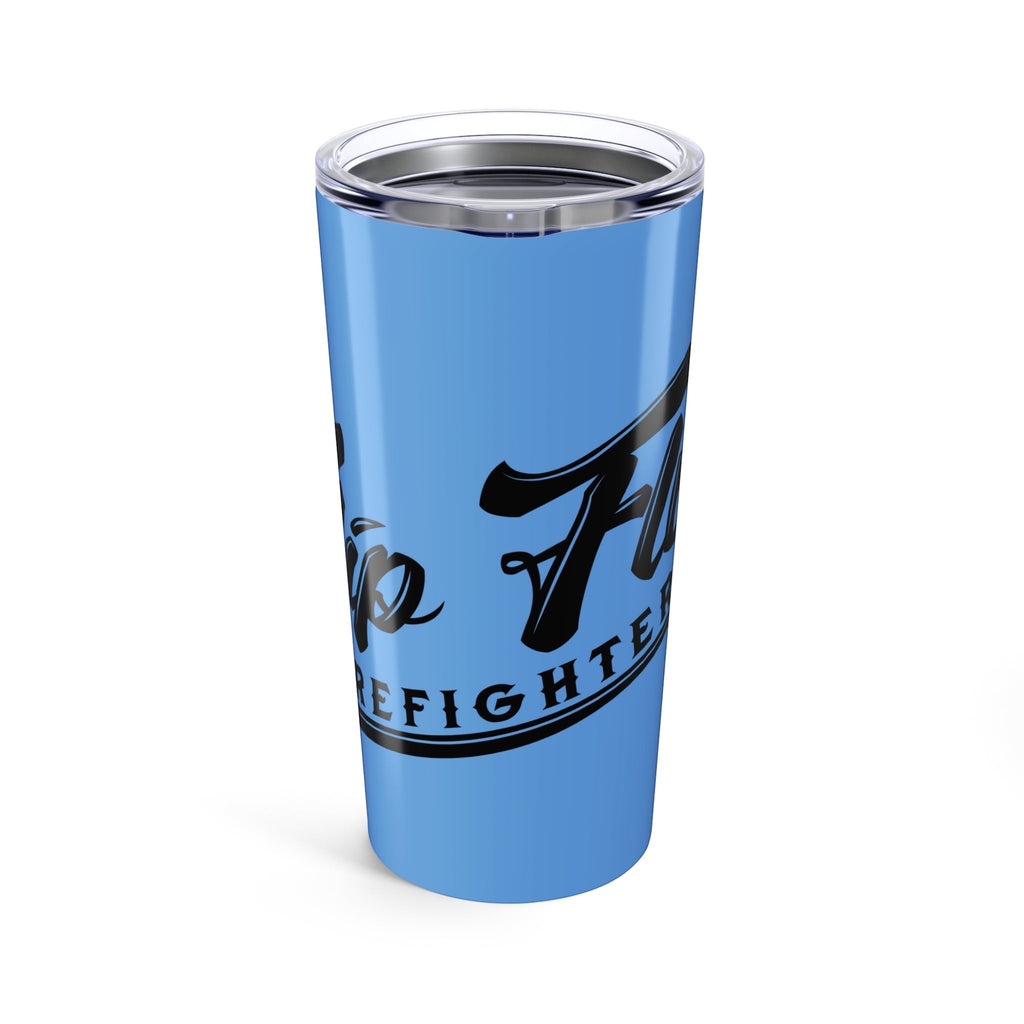 Flip Flop Firefighter Original Logo Tumbler (Light Blue 20oz) - Flip Flop Firefighter