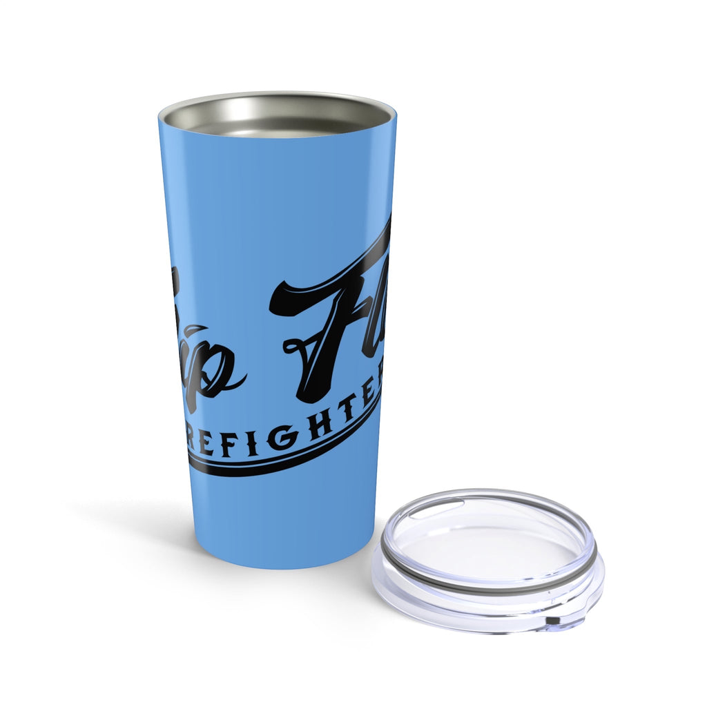 Flip Flop Firefighter Original Logo Tumbler (Light Blue 20oz) - Flip Flop Firefighter