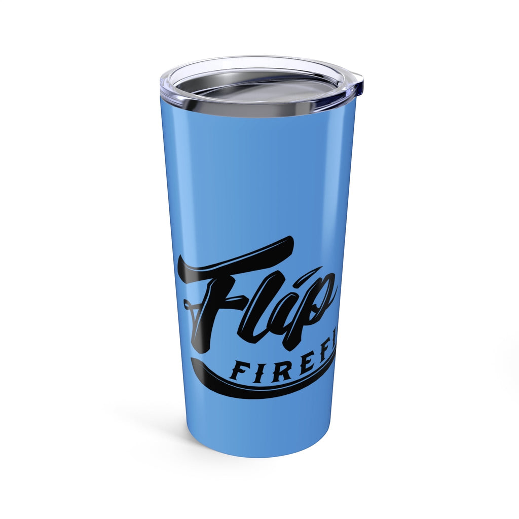 Flip Flop Firefighter Original Logo Tumbler (Light Blue 20oz) - Flip Flop Firefighter