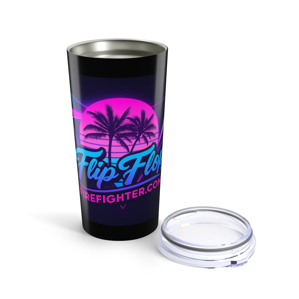 Flip Flop FF Miami Retro Tumbler (20oz) - Flip Flop Firefighter
