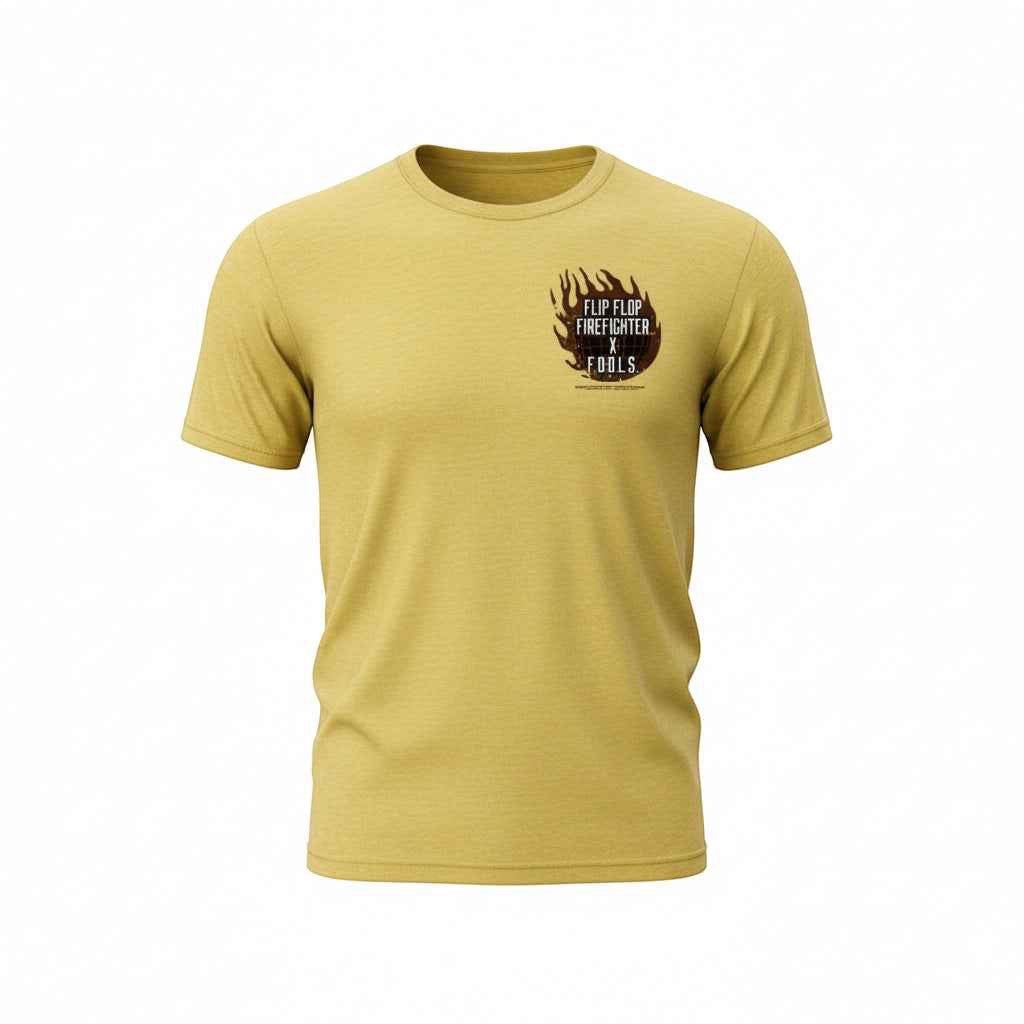 Flip Flop Foolin Short Sleeve T-Shirt - Flip Flop Firefighter