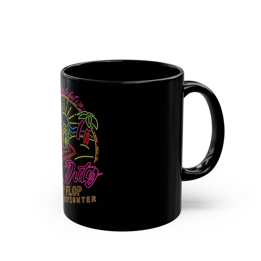 Flip Flop Firefighter Ceramic Coffee Mug (Off Duty) - Flip Flop Firefighter
