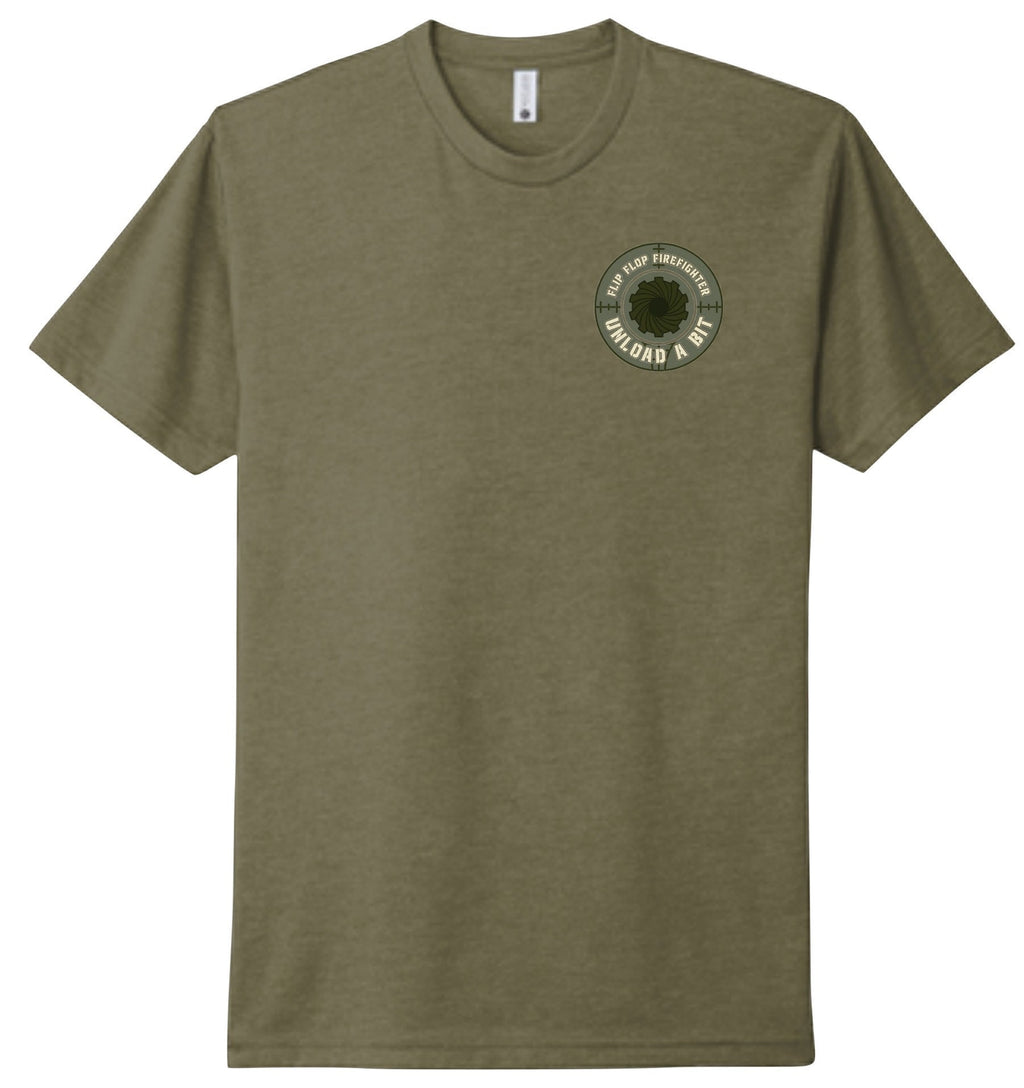 Unload A Bit Graphic T-Shirt - Flip Flop Firefighter