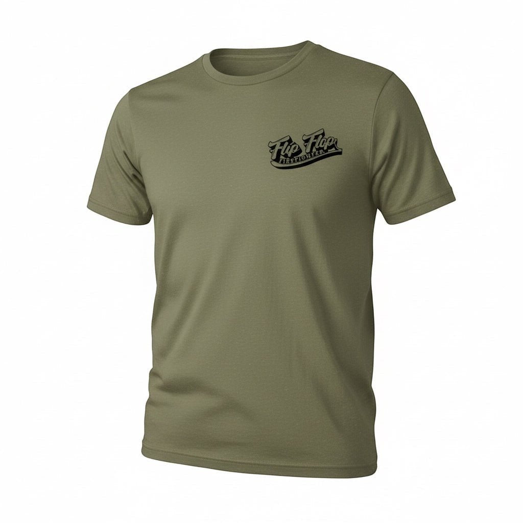 Surfer Flip Flop Firefighter Short Sleeve - Flip Flop Firefighter