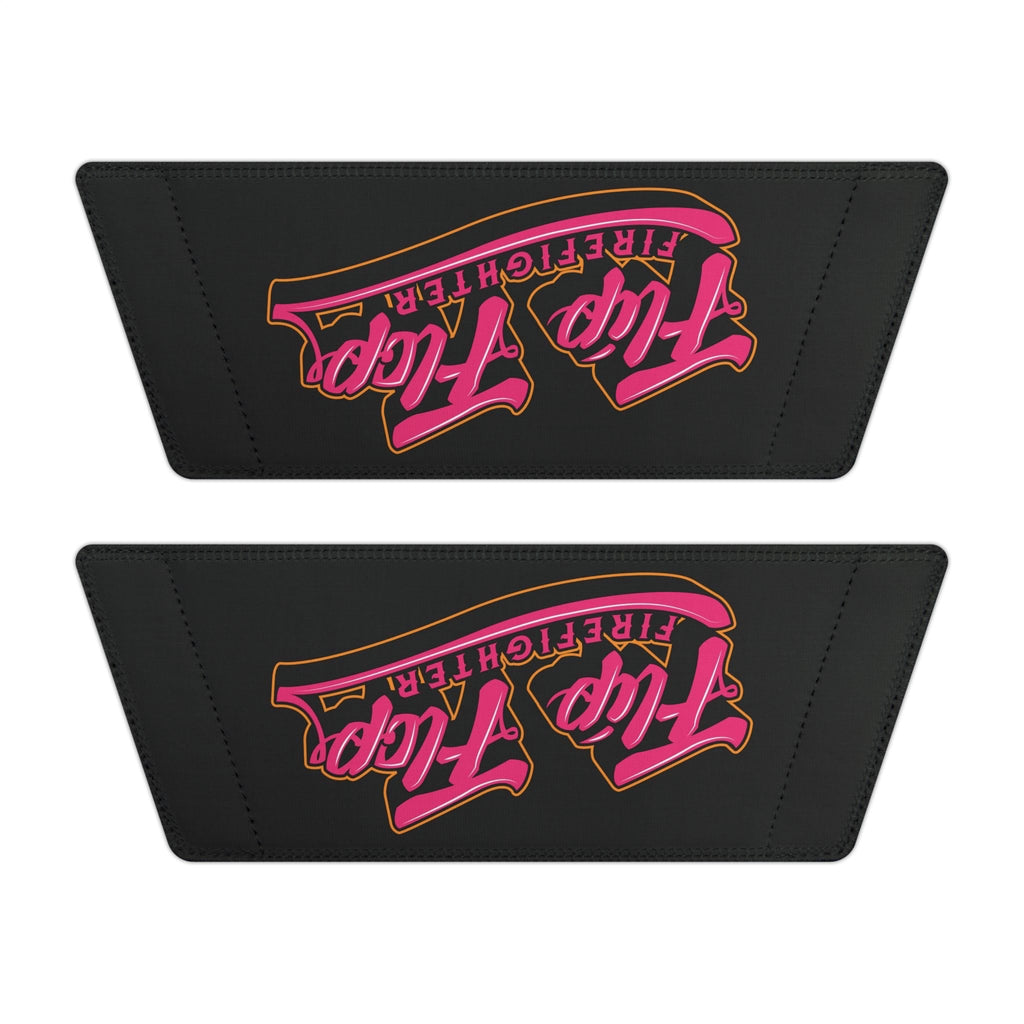 Deco Slides (Pink Graphic) - Flip Flop Firefighter