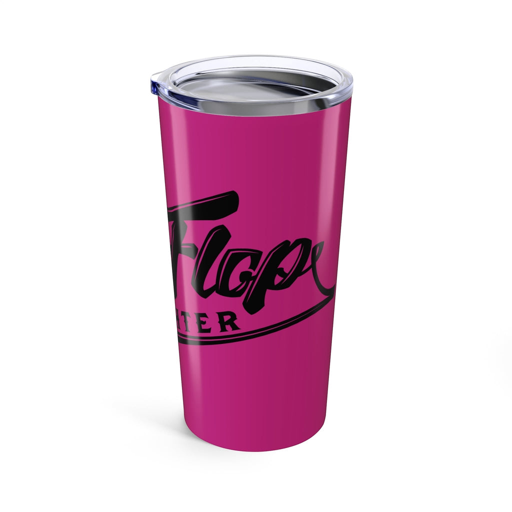 Flip Flop Firefighter Original Logo Tumbler (Pink 20oz) - Flip Flop Firefighter