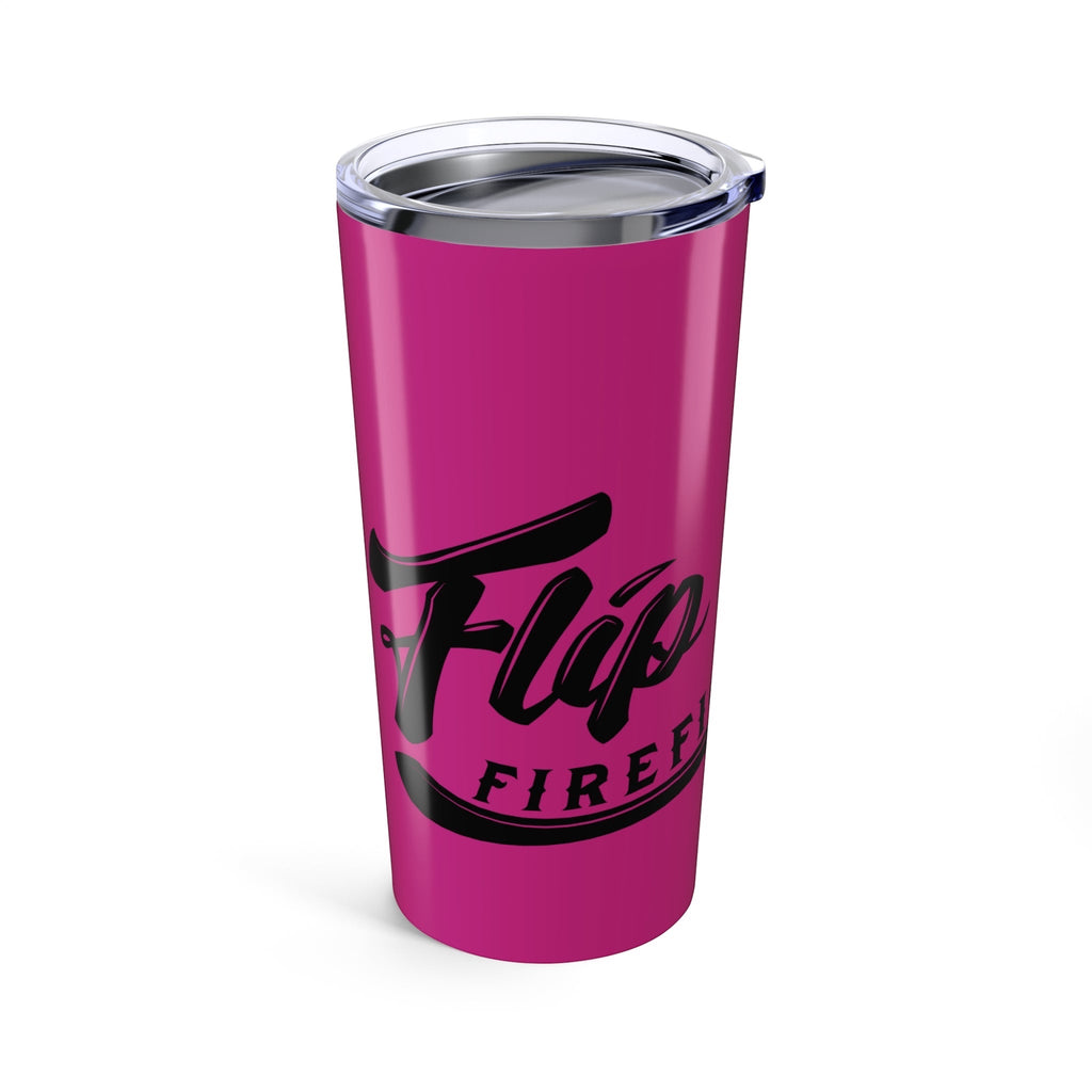 Flip Flop Firefighter Original Logo Tumbler (Pink 20oz) - Flip Flop Firefighter