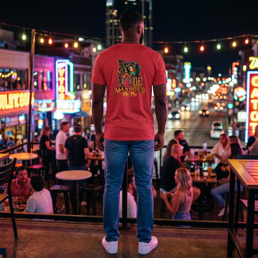 Cinco De Not Mandoed Short Sleeve - Flip Flop Firefighter