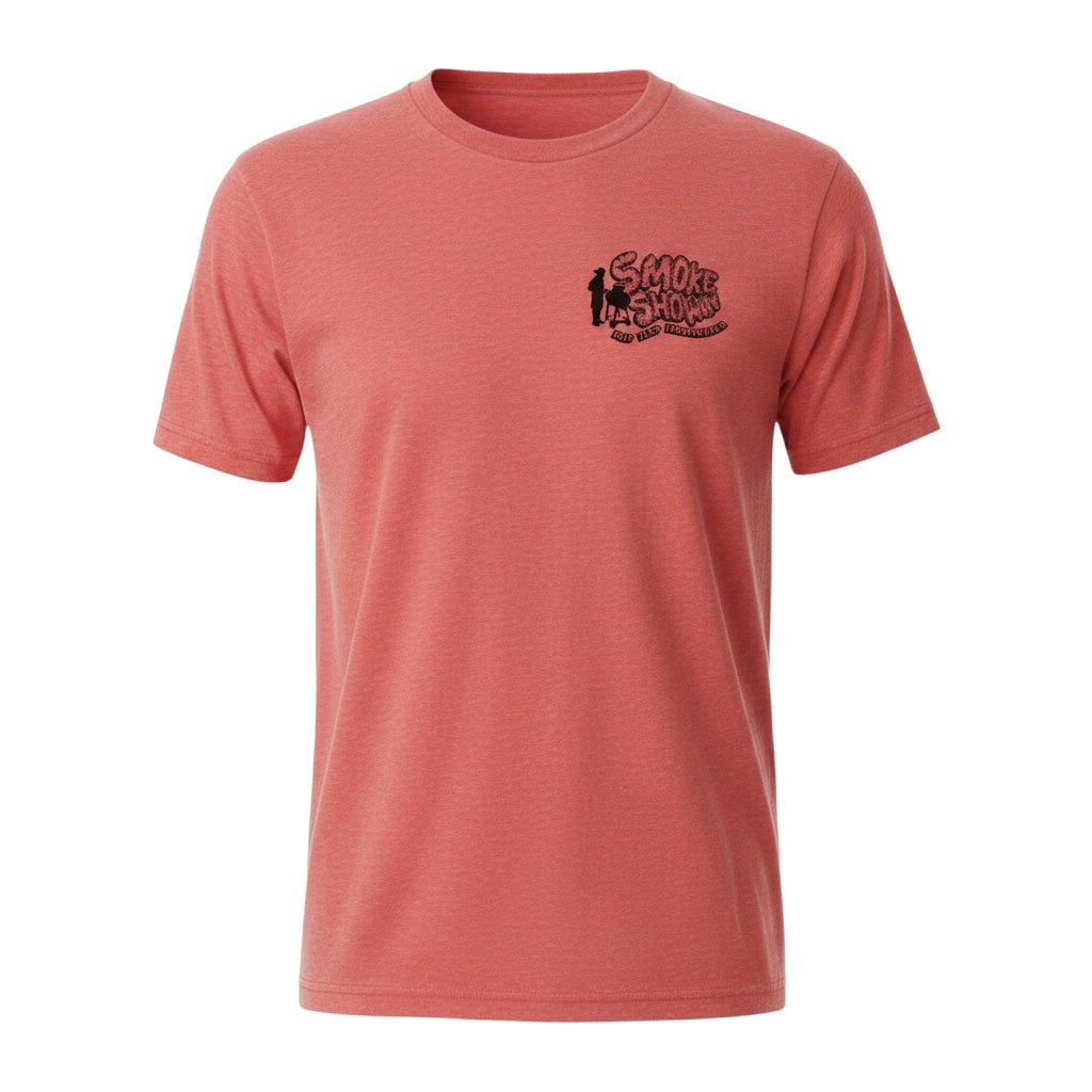 Smoke Showin Graphic Crewneck T-Shirt - Flip Flop Firefighter