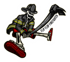 Flip Flop & F.O.O.L.S. 4" Slap - Flip Flop Firefighter