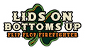Lids On St Paddy's Sticker - Flip Flop Firefighter