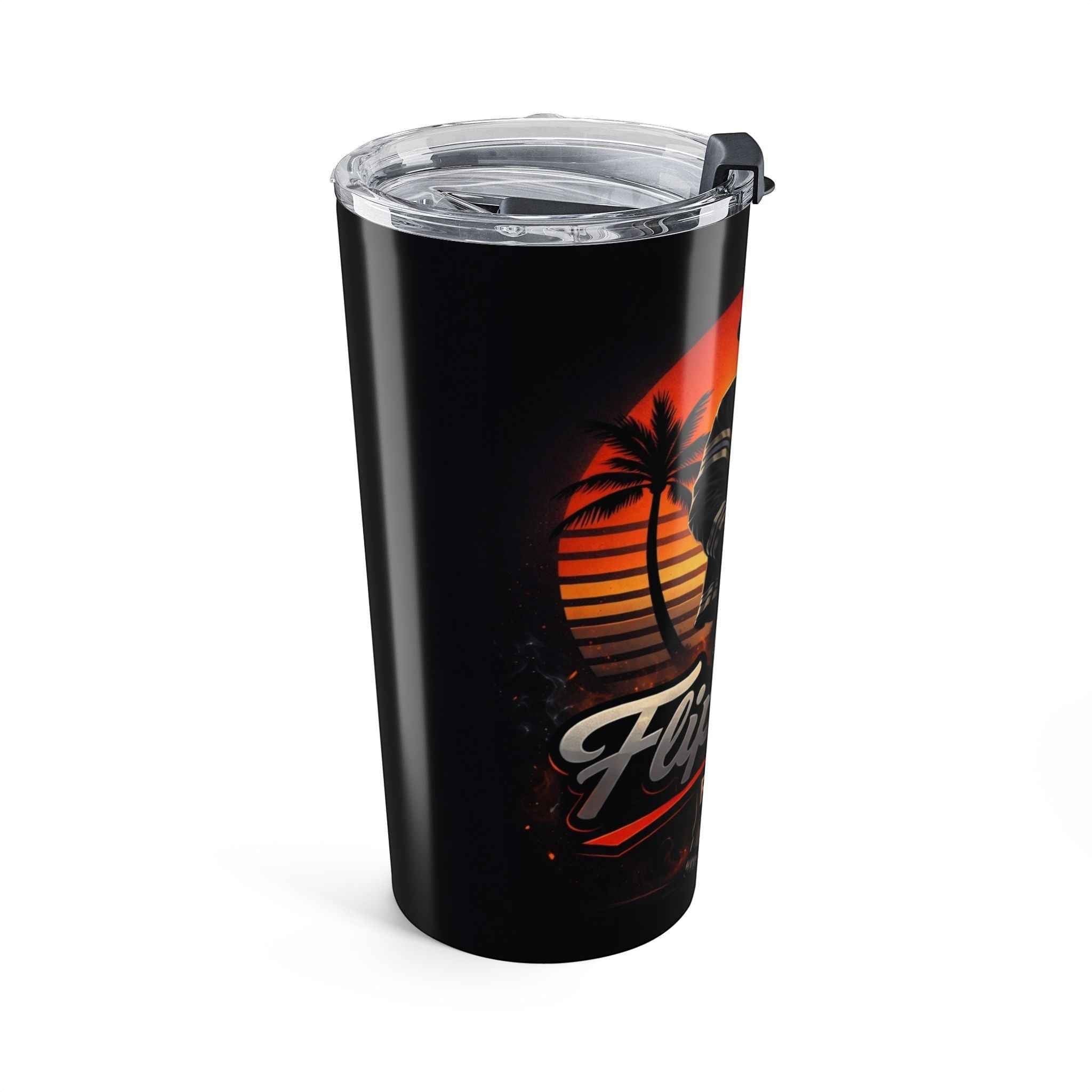 Firefighter Beach Vibes 20oz Tumbler - Flip Flop Firefighter