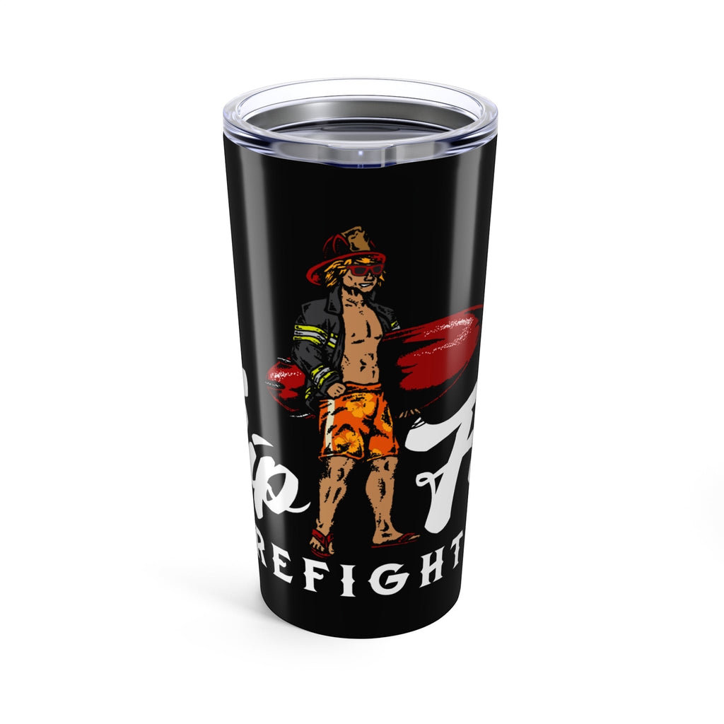 Surfer Tumbler (20oz) - Flip Flop Firefighter
