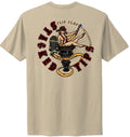 Stacked Tips Graphic T-Shirt - Flip Flop Firefighter