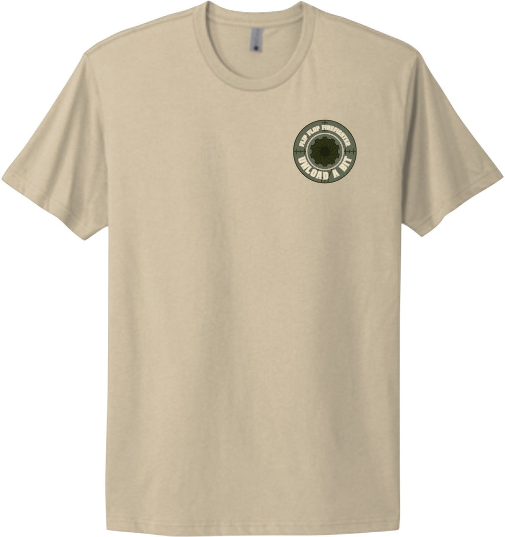 Unload A Bit Graphic T-Shirt - Flip Flop Firefighter