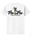 Flip Flop Firefighter Golfer Graphic Crewneck T-Shirt - Flip Flop Firefighter