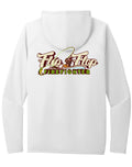 Flip Flop Firefighter Fisherman Performance Long Sleeve Hoodie - Flip Flop Firefighter