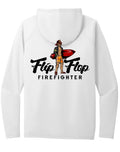 Flip Flop Firefighter Performance Hooded Pullover - Flip Flop Firefighter