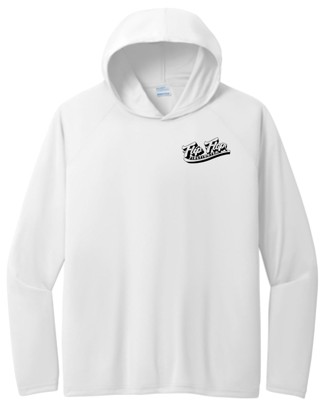 Flip Flop Firefighter Performance Hooded Pullover - Flip Flop Firefighter