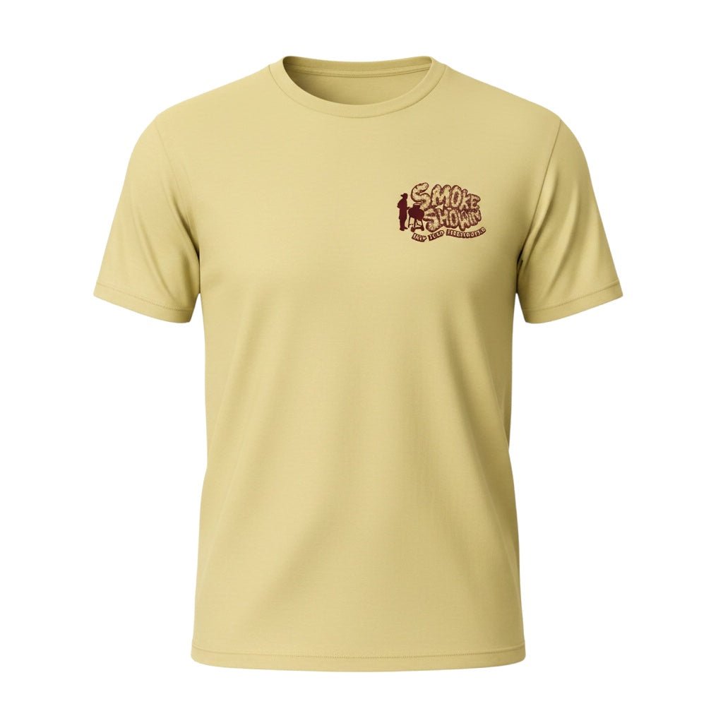Smoke Showin Graphic Crewneck T-Shirt - Flip Flop Firefighter