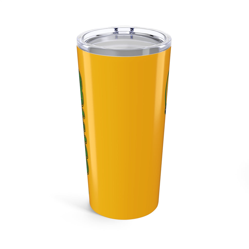 Grab The Irons Tumbler (Yellow 20oz) - Flip Flop Firefighter